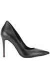 Michael Kors Black Patent Leather Claire Pump In Black