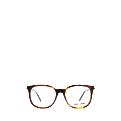 Saint Laurent Women's Brown Acetate Glasses