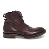 MOMA MOMA WOMEN'S BROWN LEATHER ANKLE BOOTS,MOMA1CW003E 40