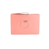 FERRAGAMO SALVATORE FERRAGAMO WOMEN'S PINK LEATHER POUCH,22D299 UNI