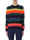 PS BY PAUL SMITH PS BY PAUL SMITH WOMEN'S MULTICOLOR WOOL SWEATER,W2R679KA3050979 L