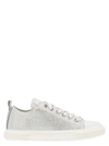 GIUSEPPE ZANOTTI GIUSEPPE ZANOTTI DESIGN WOMEN'S WHITE LEATHER SNEAKERS,RS00051002 35