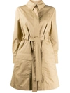 MOSCHINO MOSCHINO WOMEN'S BEIGE COTTON TRENCH COAT,V061505171081 44