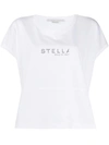 STELLA MCCARTNEY STELLA MCCARTNEY WOMEN'S WHITE COTTON T-SHIRT,600121SNW669000 42