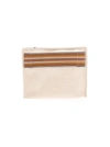 LORO PIANA LORO PIANA WOMEN'S BEIGE COTTON POUCH,FAI6118BGR7 UNI