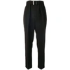 NEIL BARRETT NEIL BARRETT WOMEN'S BLACK ACETATE trousers,NPA441HH02201 40