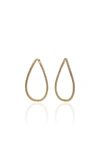 ANITA KO WOMEN'S TWISTED 18K GOLD DIAMOND EARRINGS,777458