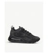 Nike Air Max 270 React Sneaker In Black+oil+grey+black