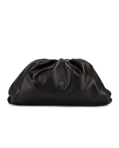 Bottega Veneta The Pouch Bag In Butter Calf Leather In Black