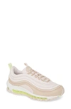 Nike Women's Air Max 97 Casual Sneakers From Finish Line In Barely Rose/ Fossil Stone