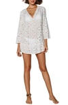 Vix Swimwear Lace Cover-up Tunic In White