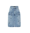 ISABEL MARANT KALOSIA DENIM SKIRT,P00437697