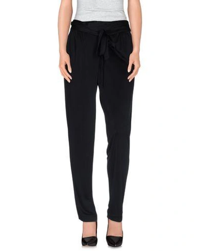 Issa Casual Trousers In Black