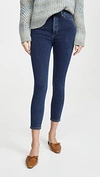 DL 1961 CHRISSY CROPPED ULTRA HIGH RISE SKINNY JEANS