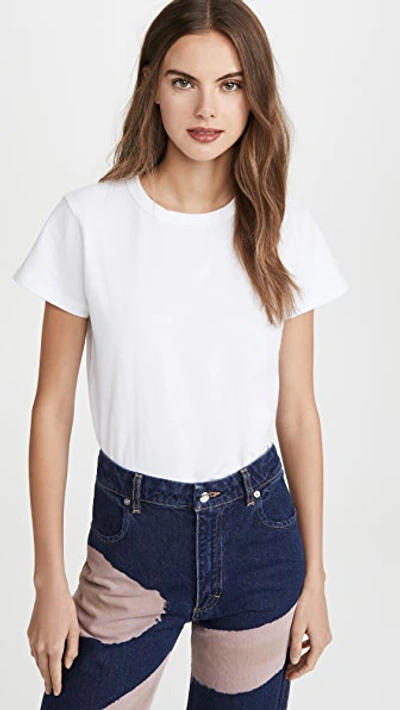 Leset Classic Margo Tee In White