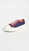 MARNI PLATFORM LACE UP SNEAKERS