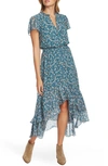 1.STATE WOODLAND FLORAL LONG SLEEVE DRESS,8120902