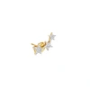 MISSOMA GOLD PAVE CELESTIAL LEFT STUD,CM G E7 ST CZ L