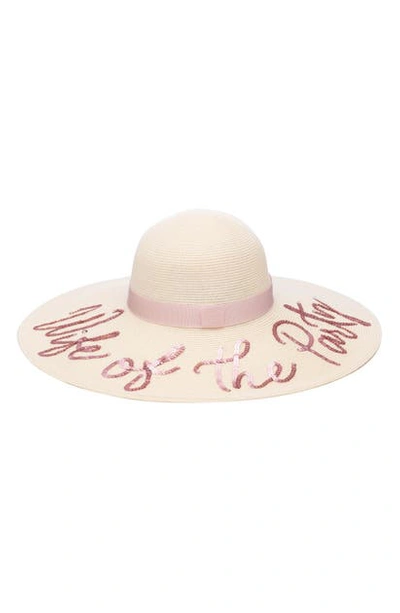 Eugenia Kim Wife Of The Party Bunny Embellished Floppy Hat In Ivory