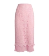 GIORGIO GRATI LACE SKIRT,15050551