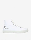 MAISON MARGIELA TABI HIGH-TOP CANVAS TRAINERS,R00009675