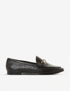 DUNE GUILTT SNAFFLE TRIM LEATHER LOAFERS,R00097902
