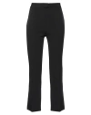 24.25 Woman Pants Black Size 10 Polyester, Viscose, Elastane In Black