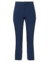 24.25 Woman Pants Blue Size 10 Polyester, Viscose, Elastane