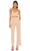 Superdown Gabriella Pant Set In Toast
