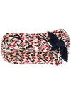 GUCCI PRINTED KNOTTED HEADBAND