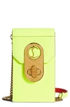 CHRISTIAN LOUBOUTIN ELISA LEATHER PHONE CROSSBODY BAG,1205292