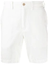 Polo Ralph Lauren Flat Short With Pockets And Loops In White