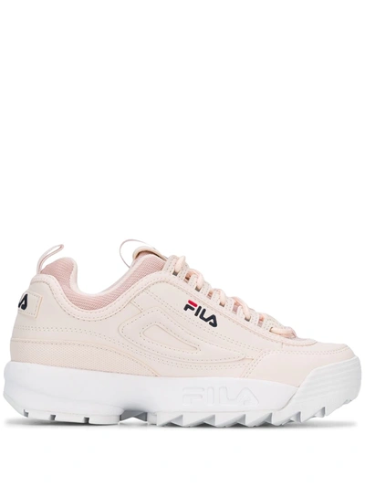 Fila Distruptor Low Sneakers In Pink In Light Pink
