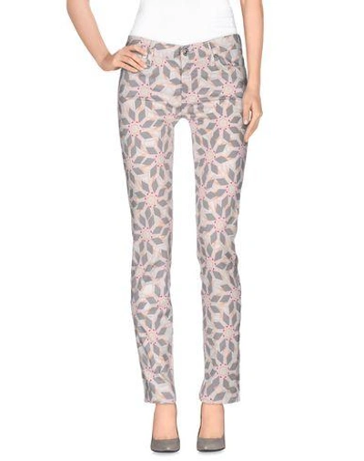 7 For All Mankind Casual Trousers In Light Pink