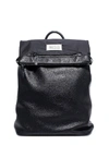 MAISON MARGIELA MAISON MARGIELA LOGO PATCH ZIPPED BACKPACK