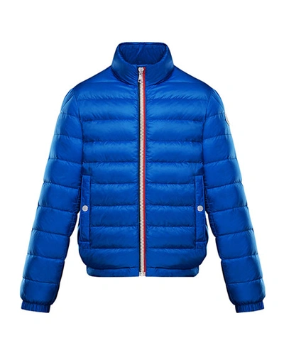 Moncler Kids' Little Boy's & Boys Tarn Down Puffer Jacket In Blue