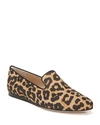 Veronica Beard Griffin Leopard-print Canvas Loafers In Camel Leopard Prt