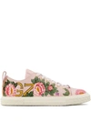 GIUSEPPE ZANOTTI FLORAL LOW-TOP SNEAKERS