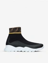 Fendi Shoes In White/blk