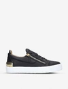 Giuseppe Zanotti Frankie Steel Low-top Sneakers In Black