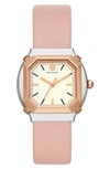 TORY BURCH THE BLAKE LEATHER STRAP WATCH, 34MM,TBW5101
