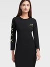 DONNA KARAN DKNY WOMEN'S LONG SLEEVE T-SHIRT DRESS WITH SHADOW LOGO -,74420902