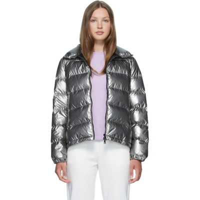Moncler 银色 Gris 羽绒夹克 In 920 Silver