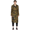 DRIES VAN NOTEN DRIES VAN NOTEN 黑色 AND 黄色 RENNIE 花卉风衣