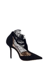 JIMMY CHOO JIMMY CHOO FIRA 100 MESH DETAILED PUMPS