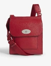 Mulberry Small Antony Leather Crossbody Bag In Scarlet