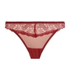 AUBADE BEADED LACE BRIEFS,15050693