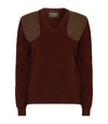 PURDEY V-NECK SHOOTING SWEATER,15182555