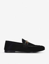 GUCCI BRIXTON SUEDE LOAFERS,R00041391