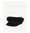 ANN DEMEULEMEESTER FISHERMAN EMBROIDERED WOOL-BLEND HAT